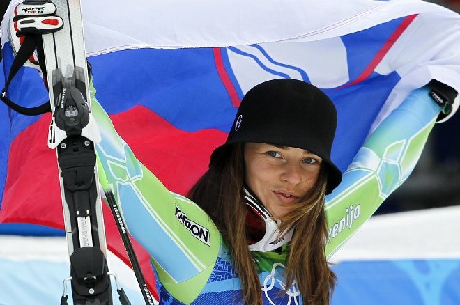 Tina Maze je letos postala svetovna veleslalomska prvakinja.