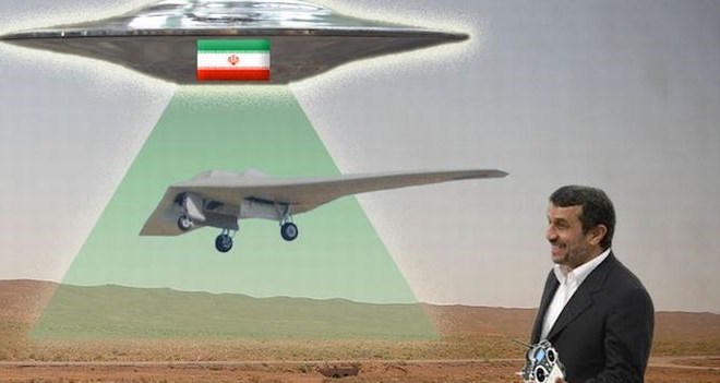 Tako nekako naj bi Iranu uspelo zavzeti ameriško letalo.
