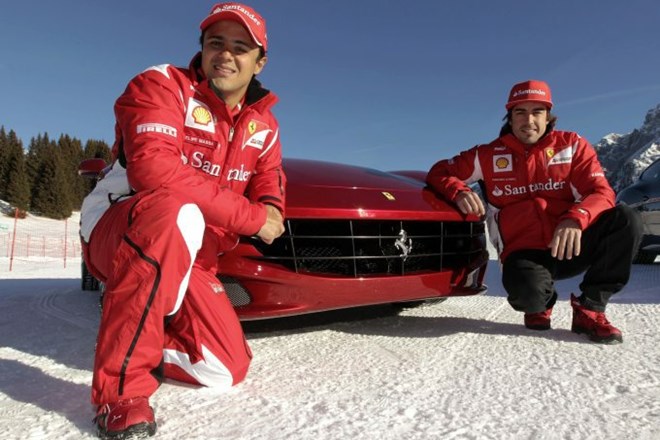 Felipe Massa (levo)