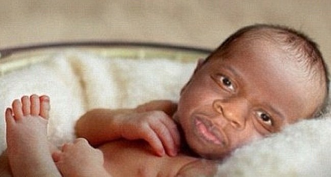 50 Cent na twitterju objavil sliko ''Beyoncine hčerke'' z obrazom Jay-Zja
