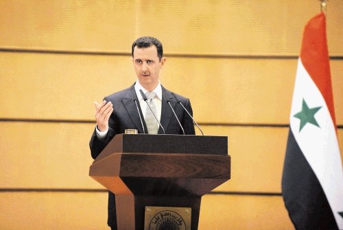 Sirski predsednik Bašar Al Asad je samoljubni tiran, 
ki so mu šteti dnevi