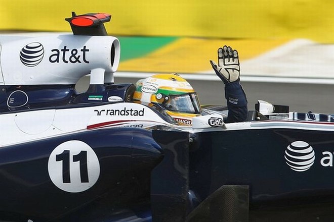 Rubens Barrichello se je poslovil od moštva Williams, zamenjal ga bo Bruno Senna.