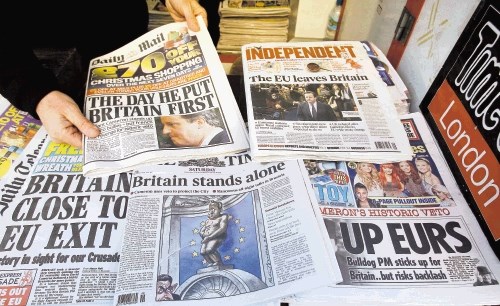 Veliko zaslug za britansko nasprotovanje Evropski uniji imajo britanski mediji, zlasti tisti v lasti Ruperta Murdocha