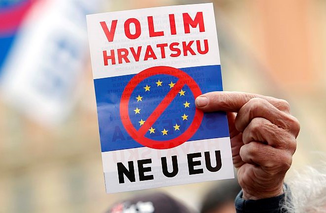 Rad imam Hrvaško. (Reci) Ne vstopu v EU!