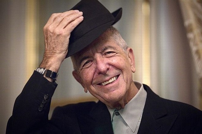 Leonard Cohen je oktobra leta 2010 obiskal tudi Slovenijo.