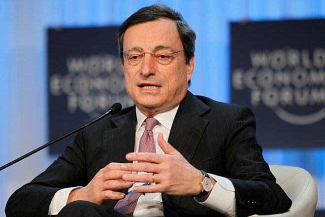 Predsednik Evropske centralne banke (ECB) Mario Draghi.