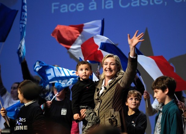 Gostja bo tudi vodja francoske skrajno desne Nacionalne fronte Marine Le Pen.