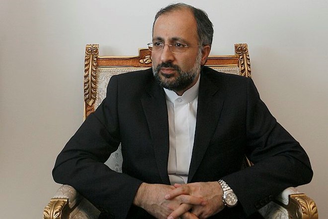 Iranski veleposlanik v Sloveniji Mohamed Rahim Aghaeipour.
