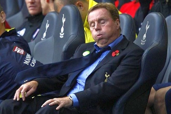 Trener Tottenhama Harry Redknapp si je oddahnil.