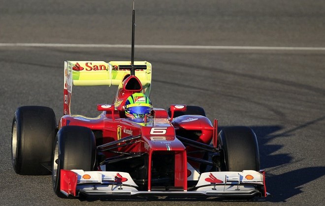 Massa ni navdušen nad novim Ferrarijem.