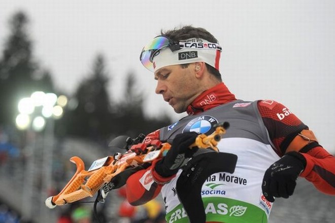 Biatlonec Ole-Einar Bjoerndalen je v Kontiolahtiju vpisal svojo že 95. zmago v svetovnem pokalu.