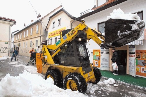 Letošnje mile zime se  veselijo zlasti  delavci zimske službe, ki so doslej morali sneg z vseh ljubljanskih ulic očistiti...