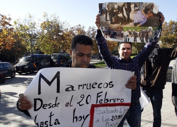 Nedavno so protestirali maroški študenti, ki po diplomi ne najdejo službe.
