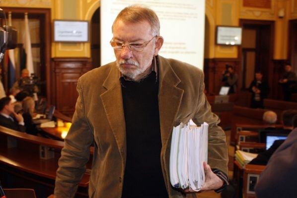 Ljubljanski mestni svetnik in kandidat za župana Ljubljane Miha Jazbinšek.