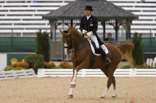 Sedemdesetletni Japonec Hiroši Hokecu se je v konjeniškem športu v dresuri kvalificiral na poletne olimpijske igre v...