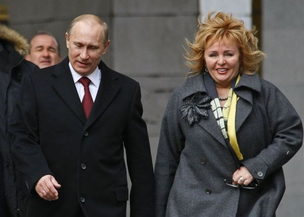Putin z ženo Ljudmilo.