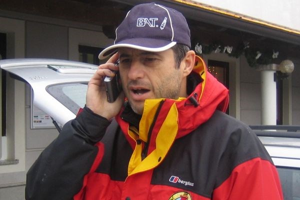 Igor Benko je vodil akcijo reševanja v  Škamprletovi jami pri Sežani.