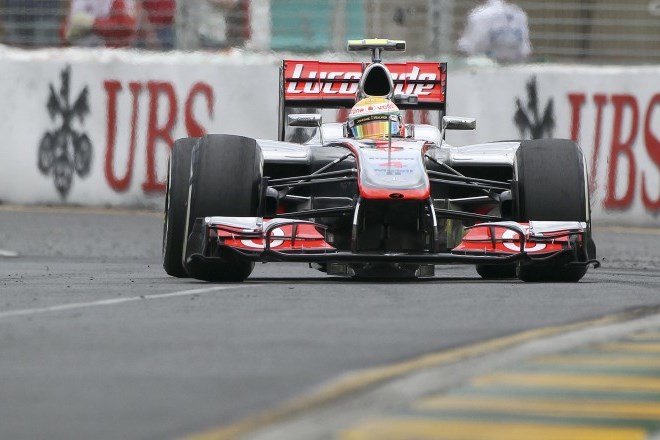 Hamilton je prvi trening končal na drugem mestu.