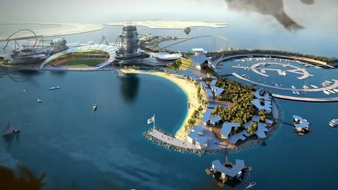Real Madrid Resort v Združenih arabskih emiratih naj bi izgledal približno takole.