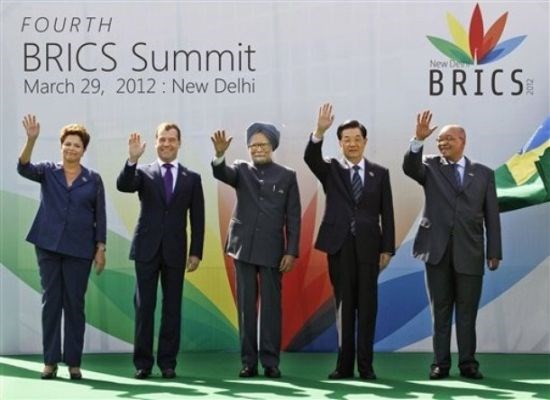 V New Delhiju se bodo danes sestali voditelji držav skupine Brics, ki jo sestavljajo najhitreje rastoča gospodarstva na...