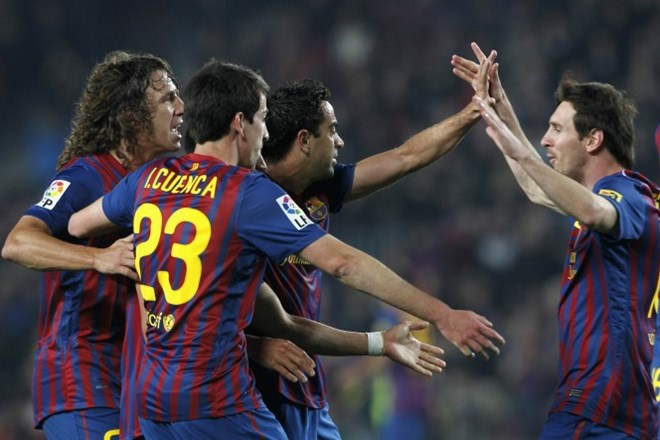 Barcelona se je Getafeju maščevala za poraz na stadionu Alfonsa Pereza.