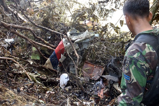 Tudi Rusija s preiskavo nesreče letala v Indoneziji