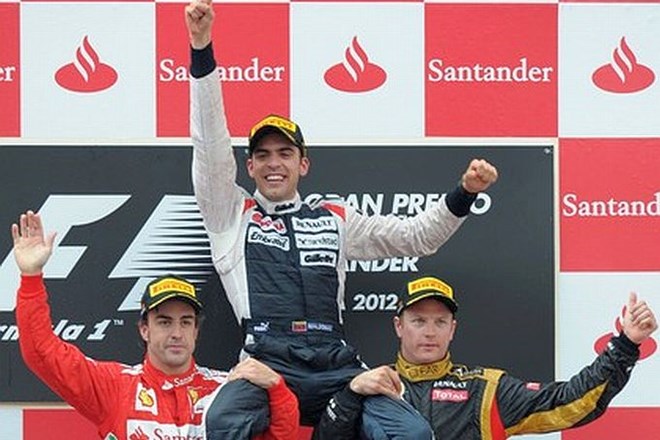 Pastor Maldonado je postal še peti zmagovalec v letošnji sezoni. To je bila prva zmaga kakšnega dirkača iz Venezuele, za...
