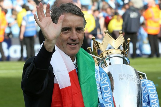 Roberto Mancini je City letos popeljal do naslova angleških prvakov.