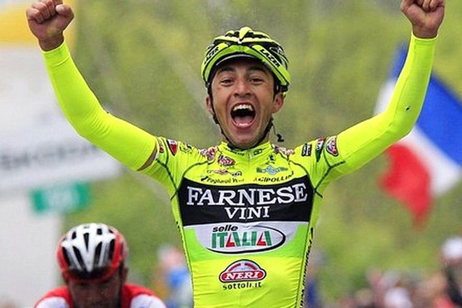 Matteo Rabottini (Farnese Vini) je zmagovalec 15. etape dirke po Italiji.