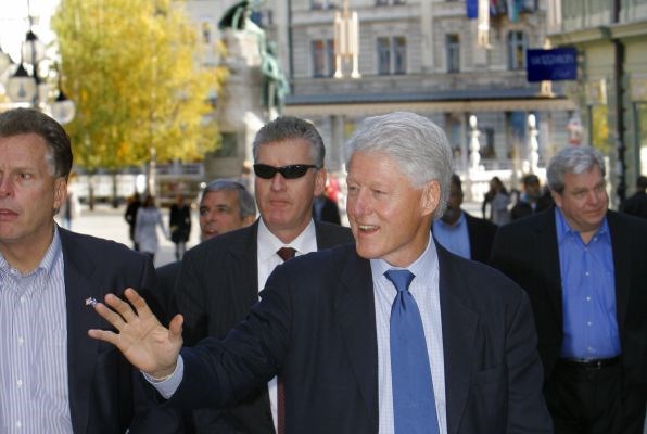 Bi Clinton v filmu rad videl tudi obiska Ljubljane?