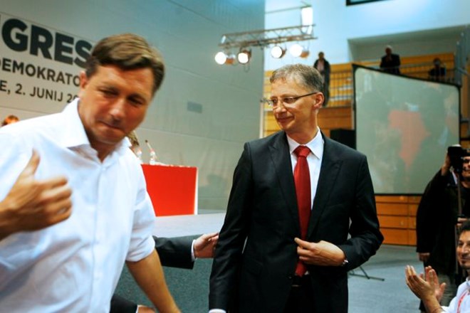 Borut Pahor in Igor Lukšič.