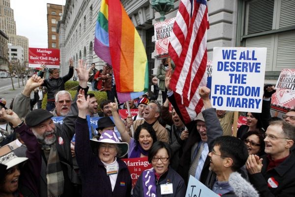 O homoseksualnih porokah v Kaliforniji in ZDA bo odločalo vrhovno sodišče