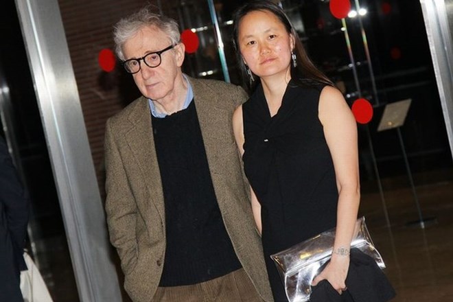 Woody Allen z ženo