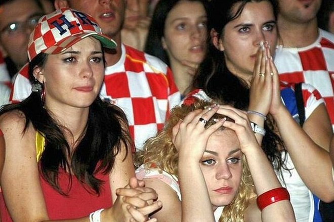 Hrvaški navijači pred televizijskimi sprejemniki ne bodo najbolj zadovoljni.
