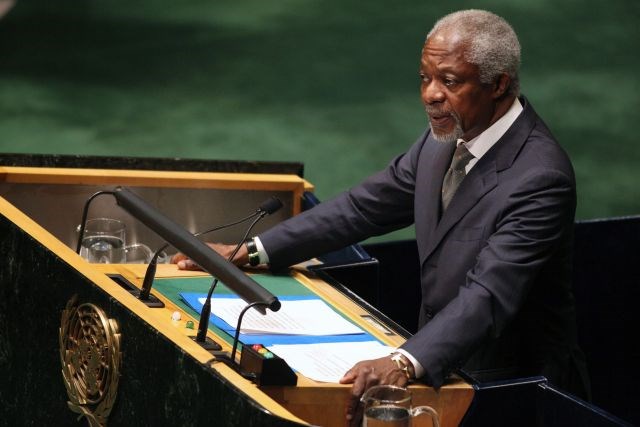 Annan potrdil streljanje na opazovalce ZN v Siriji