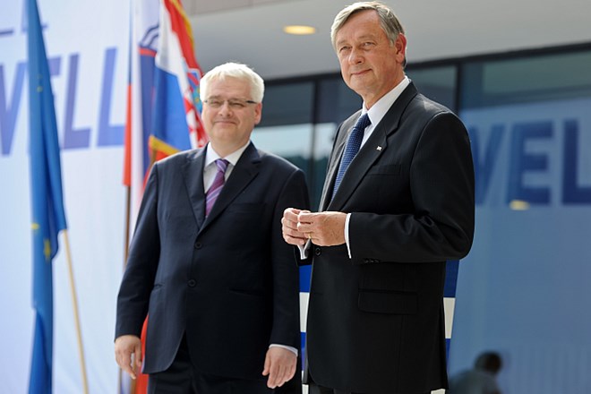 Ivo Josipović in Danilo Türk