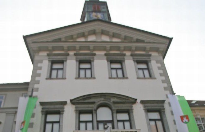 Ljubljanska mestna hiša.
