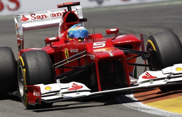 Španec Fernando Alonso (Ferrari) je zmagovalec osme dirke svetovnega prvenstva formule 1.