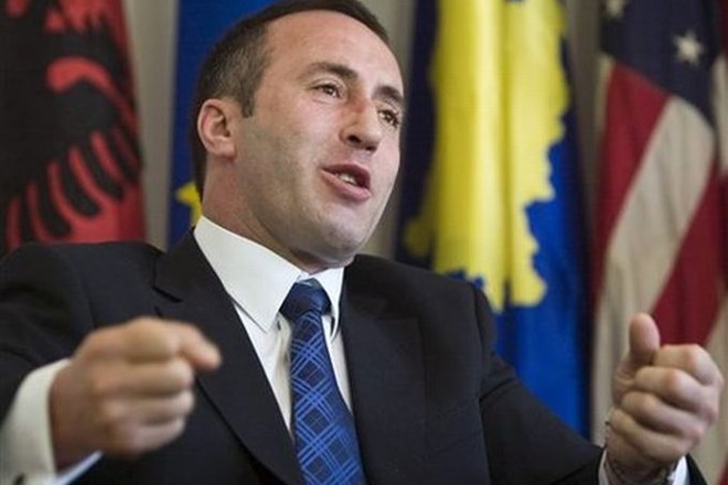 Na sojenju nekdanjemu kosovskemu premieru in poveljniku Osvobodilne vojske Kosova Ramushu Haradinaju pred Mednarodnim...