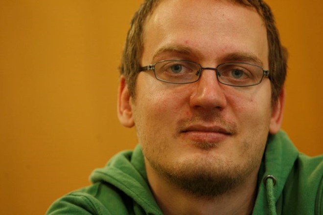 Goran Lukič, član izvršnega odbora sindikata mladih.