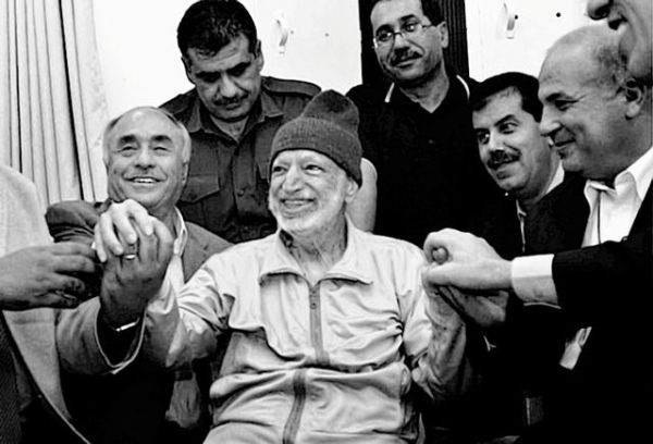 Arafat pred smrtjo.