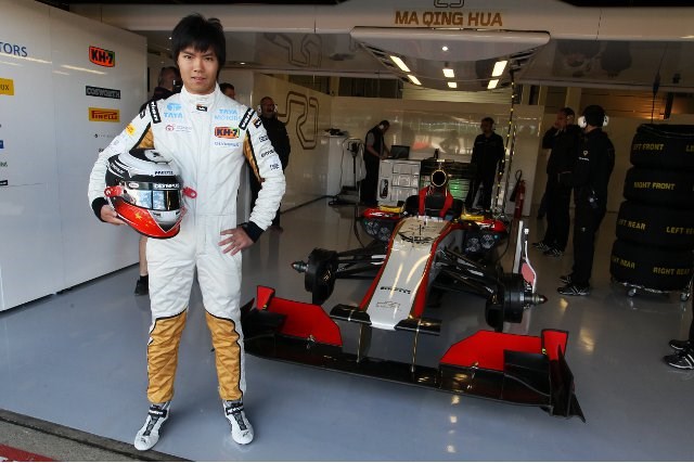 Ma Qing se je odlično odrezal na testiranjih dirkalnika moštva HRT.