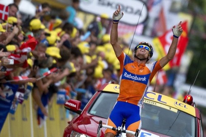 Luis Leon Sanchez je že četrtič v karieri dobil etapo kolesarske dirke po Franciji.