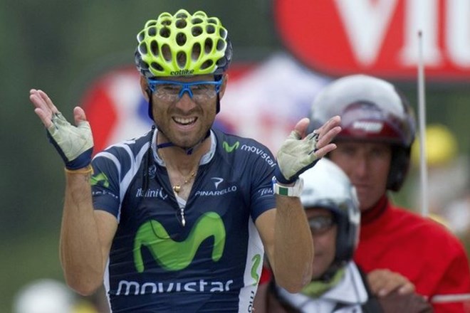 Alejandro Valverde je dobil zadnjo gorsko etapo na letošnjem Touru.