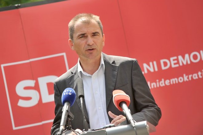 Vodja poslanske skupine SD Janko Veber.