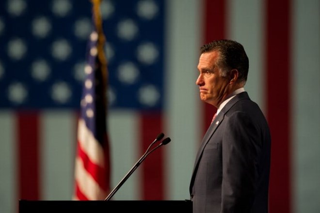 Republikanski predsedniški kandidat Mitt Romney.