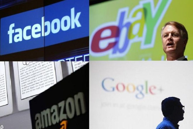 Facebook, Google, eBay in Amazon bodo lobirali skupaj