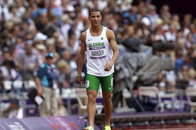 Taoufik Makhloufi po izključitvi jutri ne bo smel nastopiti v finalu teka na 1500 metrov.