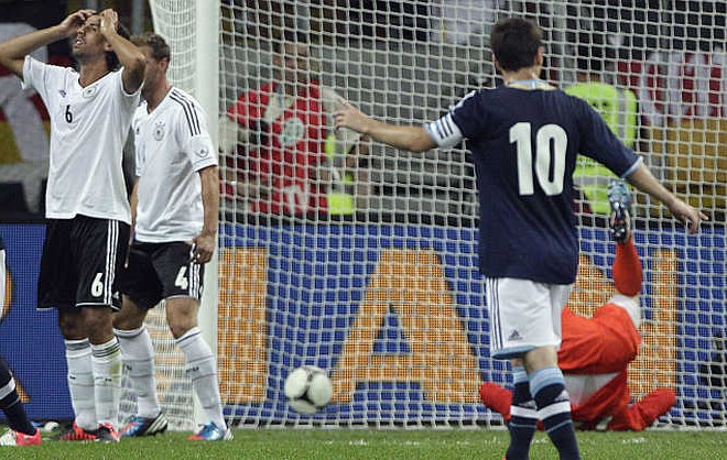 Argentici so bili od Nemčije boljši s 3:1.