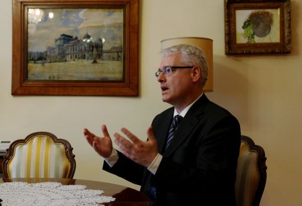 Hrvaški predsednik Ivo Josipović.